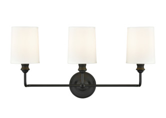 Millennium - 99803-MB - Three Light Vanity - Leena - Matte Black