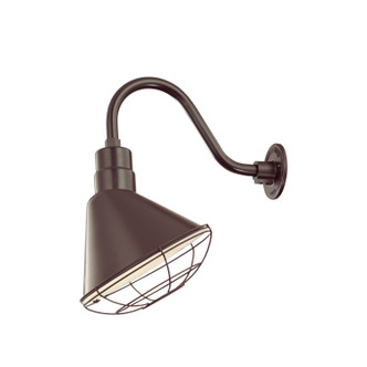 Millennium - RAS12-ABR - One Light Shade Pendant - R Series - Architectural Bronze