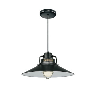 Millennium - RRRC18-SB - One Light Pendant - R Series - Satin Black
