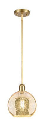 Innovations - 516-1S-SG-G128-8 - One Light Mini Pendant - Ballston - Satin Gold