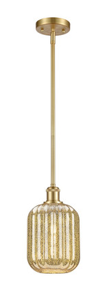 Innovations - 516-1S-SG-G460-7ME - One Light Mini Pendant - Ballston - Satin Gold