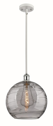 Innovations - 516-1S-WPC-G1213-12SM - One Light Mini Pendant - Ballston - White Polished Chrome