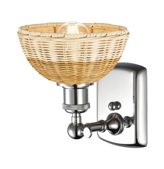 Ballston One Light Wall Sconce (516-1W-PC-NBD2-75-NAT)