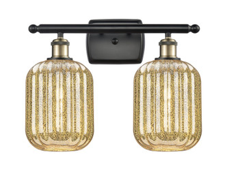 Innovations - 516-2W-BAB-G460-7ME - Two Light Bath Vanity - Ballston - Black Antique Brass