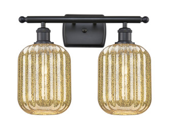 Innovations - 516-2W-BK-G460-7ME - Two Light Bath Vanity - Ballston - Matte Black