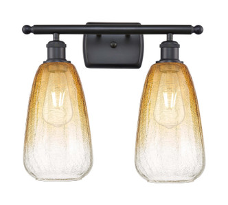 Innovations - 516-2W-BK-G480-6AM - Two Light Bath Vanity - Ballston - Matte Black