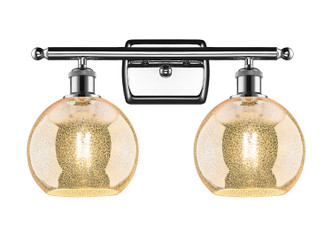 Innovations - 516-2W-PC-G128-8 - Two Light Bath Vanity - Ballston - Polished Chrome