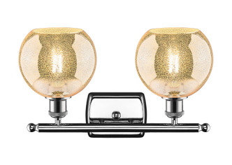Ballston Two Light Bath Vanity (516-2W-PC-G128-8)