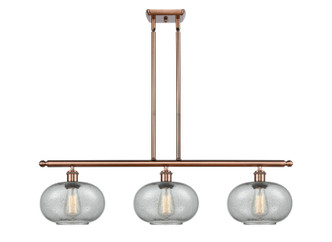 Innovations - 516-3I-AC-G247 - Three Light Island Pendant - Ballston - Antique Copper