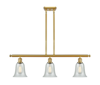 Innovations - 516-3I-SG-G2812 - Three Light Island Pendant - Ballston - Satin Gold