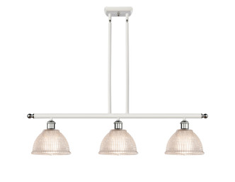 Innovations - 516-3I-WPC-G422-LED - LED Island Pendant - Ballston - White Polished Chrome