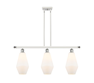 Innovations - 516-3I-WPC-G651-7-LED - LED Island Pendant - Ballston - White Polished Chrome