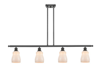 Innovations - 516-4I-OB-G391 - Four Light Island Pendant - Ballston - Oil Rubbed Bronze