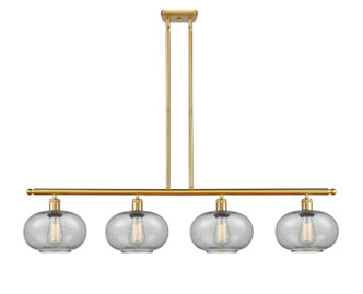 Innovations - 516-4I-SG-G247 - Four Light Island Pendant - Ballston - Satin Gold