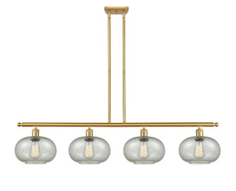 Innovations - 516-4I-SG-G249 - Four Light Island Pendant - Ballston - Satin Gold