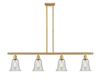 Innovations - 516-4I-SG-G2812 - Four Light Island Pendant - Ballston - Satin Gold