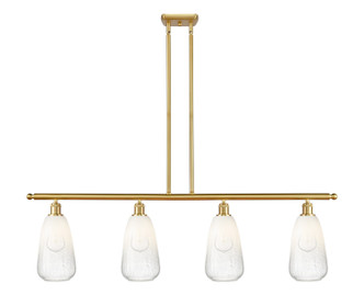 Innovations - 516-4I-SG-G480-6OP - Four Light Island Pendant - Ballston - Satin Gold