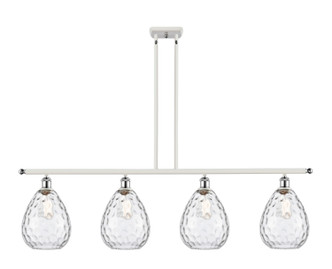Innovations - 516-4I-WPC-G372-LED - LED Island Pendant - Ballston - White Polished Chrome