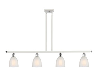 Innovations - 516-4I-WPC-G441-LED - LED Island Pendant - Ballston - White Polished Chrome