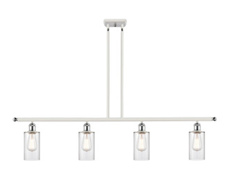 Innovations - 516-4I-WPC-G802-LED - LED Island Pendant - Ballston - White Polished Chrome