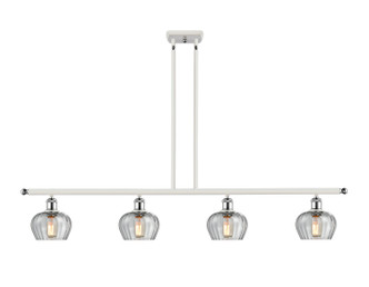 Innovations - 516-4I-WPC-G92-LED - LED Island Pendant - Ballston - White Polished Chrome