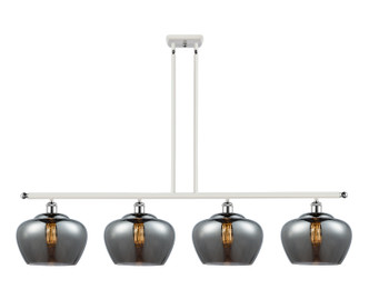 Innovations - 516-4I-WPC-G93-L-LED - LED Island Pendant - Ballston - White Polished Chrome