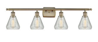 Innovations - 516-4W-AB-G275 - Four Light Bath Vanity - Ballston - Antique Brass