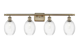 Innovations - 516-4W-AB-G459-6CL - Four Light Bath Vanity - Ballston - Antique Brass