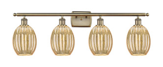 Innovations - 516-4W-AB-G459-6ME - Four Light Bath Vanity - Ballston - Antique Brass