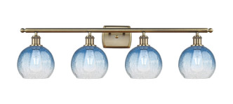 Innovations - 516-4W-AB-G483-8SB - Four Light Bath Vanity - Ballston - Antique Brass