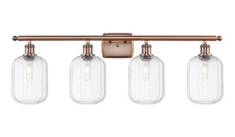Innovations - 516-4W-AC-G460-7CL - Four Light Bath Vanity - Ballston - Antique Copper