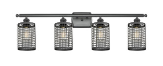 Innovations - 516-4W-BK-M18-BK - LED Bath Vanity - Downtown Urban - Matte Black