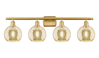 Innovations - 516-4W-SG-G128-8 - Four Light Bath Vanity - Ballston - Satin Gold