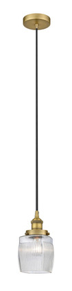 Innovations - 616-1PH-BB-G302 - One Light Mini Pendant - Edison - Brushed Brass