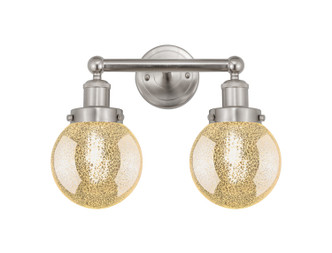 Innovations - 616-2W-SN-G208-6 - Two Light Bath Vanity - Edison - Brushed Satin Nickel