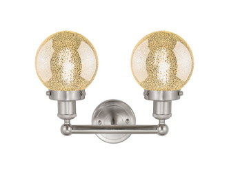 Edison Two Light Bath Vanity (616-2W-SN-G208-6)