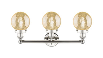 Edison Three Light Bath Vanity (616-3W-PN-G208-6)