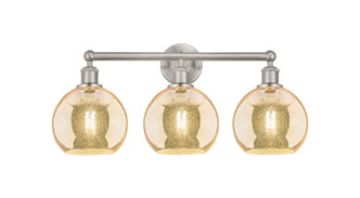 Innovations - 616-3W-SN-G128-8 - Three Light Bath Vanity - Edison - Satin Nickel