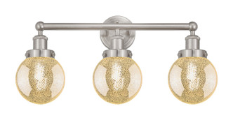 Innovations - 616-3W-SN-G208-6 - Three Light Bath Vanity - Edison - Brushed Satin Nickel