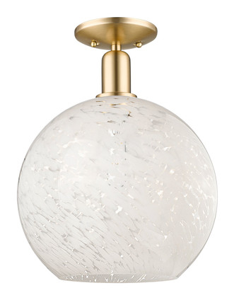 Innovations - 716-1C-CB-G1216-12WM - One Light Semi-Flush Mount - Arcadia - Champagne Bronze