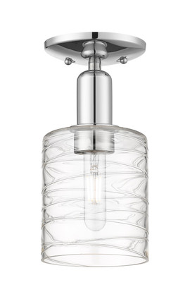 Innovations - 716-1C-PC-G1113 - One Light Semi-Flush Mount - Arcadia - Polished Chrome