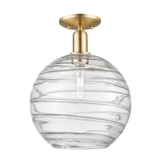 Innovations - 716-1C-PC-G1213-12CL - One Light Semi-Flush Mount - Arcadia - Polished Chrome