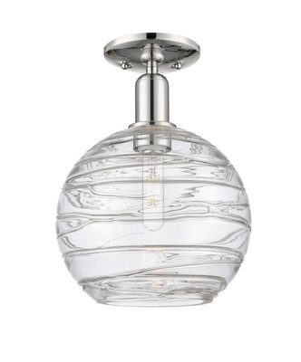 Innovations - 716-1C-PN-G1213-10CL - One Light Semi-Flush Mount - Arcadia - Polished Nickel