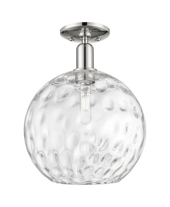 Innovations - 716-1C-PN-G1215-12 - One Light Semi-Flush Mount - Arcadia - Polished Nickel