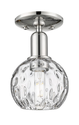 Innovations - 716-1C-PN-G1215-6 - One Light Semi-Flush Mount - Arcadia - Polished Nickel
