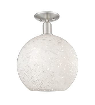 Innovations - 716-1C-SN-G1216-12WM - One Light Semi-Flush Mount - Arcadia - Brushed Satin Nickel
