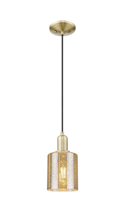 Innovations - 716-1P-AB-G116 - One Light Mini Pendant - Arcadia - Antique Brass
