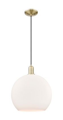 Innovations - 716-1P-AB-G121-14 - One Light Mini Pendant - Arcadia - Antique Brass
