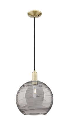 Innovations - 716-1P-AB-G1213-12CL - One Light Mini Pendant - Arcadia - Antique Brass