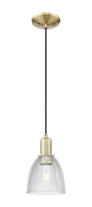 Innovations - 716-1P-AB-G382 - One Light Mini Pendant - Arcadia - Antique Brass